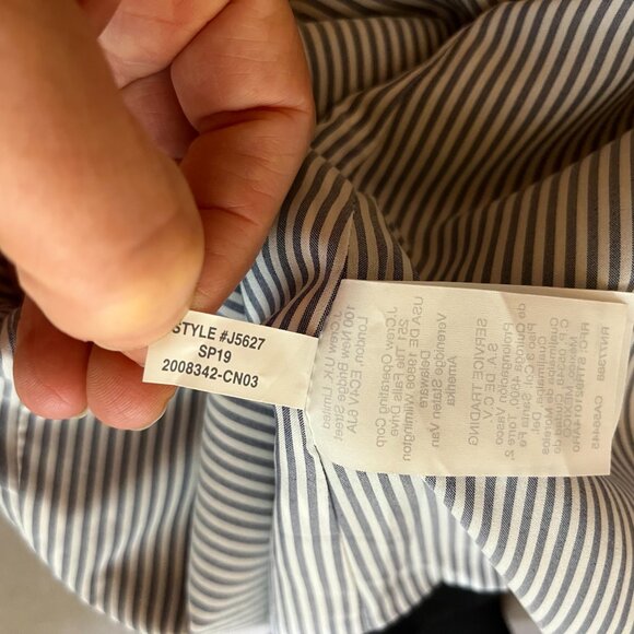 J. Crew Size 18 Parke Blazer Jacket Black Wool Lined - Picture 11 of 13